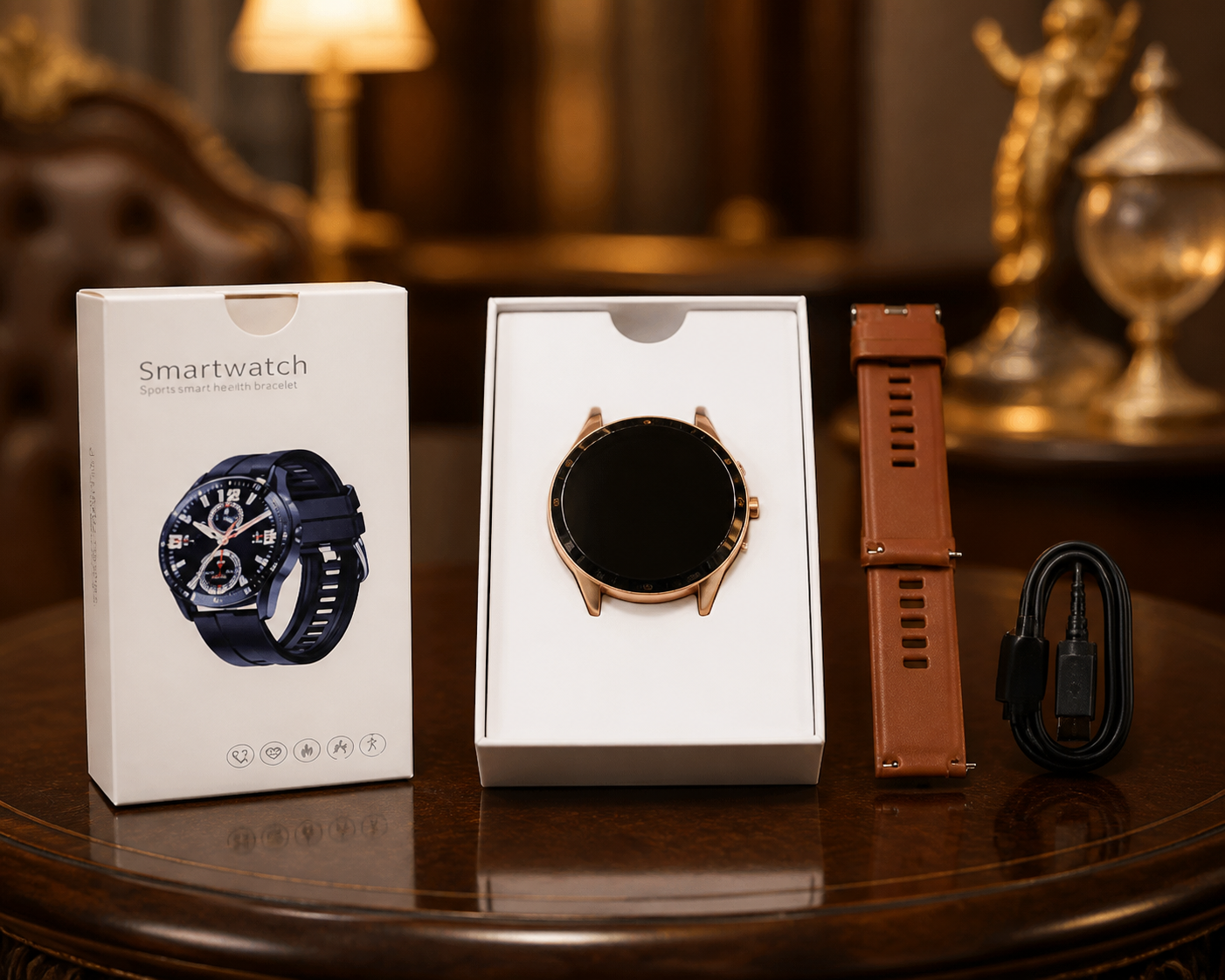 ساعت هوشمند زنانه و مردانه مدل گرد