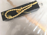 تسبیح کهربا ی اصل معطر